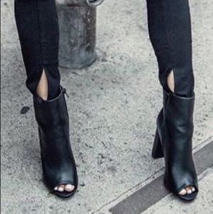 Black booties